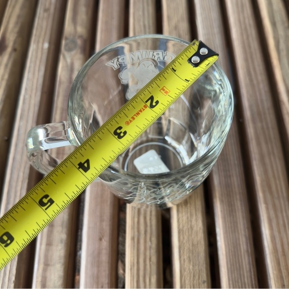 Walt Disney World Glass Mug Vintage Grumpy Engraved Dad Arriba Brothers Cup - Picture 9 of 15